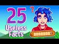 25 useless pieces of stardew valley knowledge