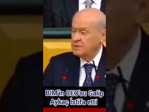 BIM'in CEO'su Galip Aykaç İstifa etti A101 Şok Üç harfli Marketler.. kom-media #Shorts