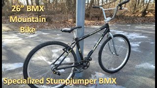 Can a 26' Mountain Bike make a good BMX Cruiser? Starring a 96 Specialized Stumpjumper