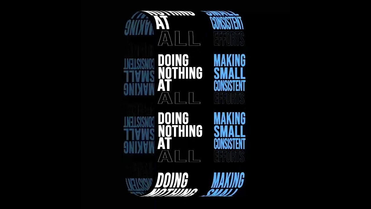 After Effects Seamless Typography Animation