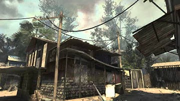 MW3 Throwing Knife Cross Map Village