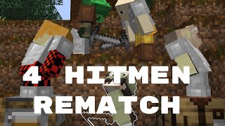 Minecraft Survivalist Vs 4 hitmen Rematch (unstaged manhunt)