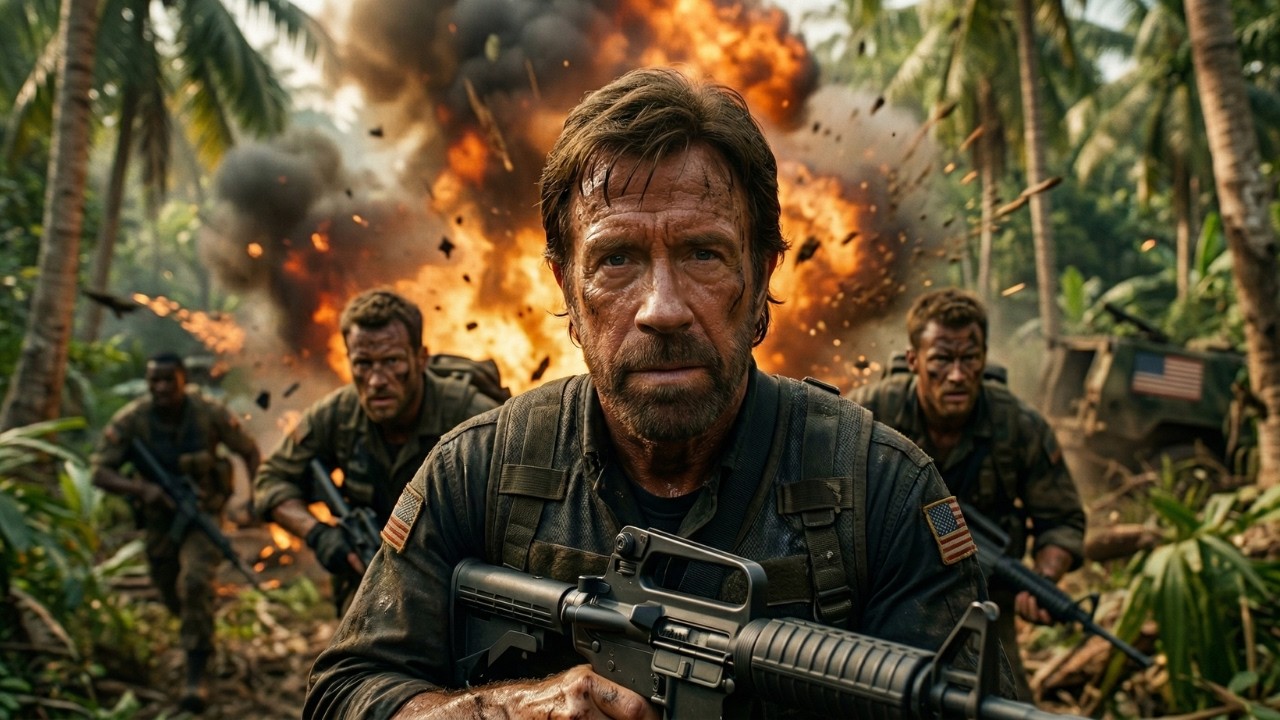 Gefangen im Krieg… doch er gibt nicht auf - Chuck Norris