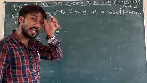 CLASS 7 MATHS CH 3 DECIMALS  EX  3 A BY RANJEET SIR