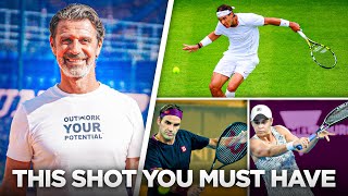 The slice backhand: TENNIS MASTERCLASS by Patrick Mouratoglou, EPISODE 4 screenshot 5