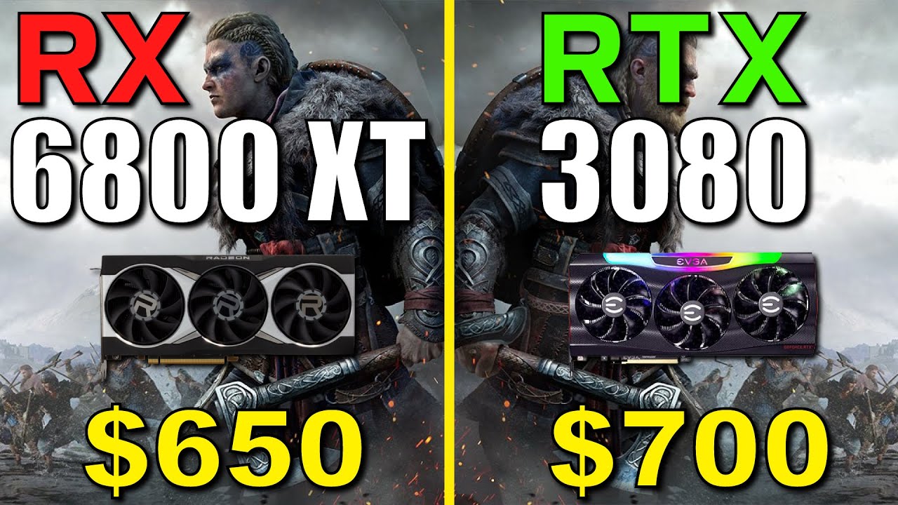 Rx 6800 Xt Vs Rtx 3080 Test In 9 Games 1440p Youtube