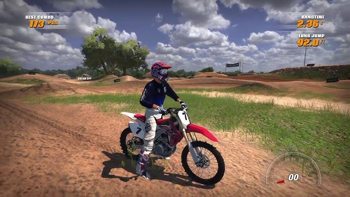 Jogo de moto de trilha Motorcycle game offroad 