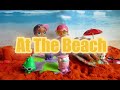 Куклы ЛОЛ на пляже учат английский/LOL Surprise Dolls're Having Fun At The Beach and learn English