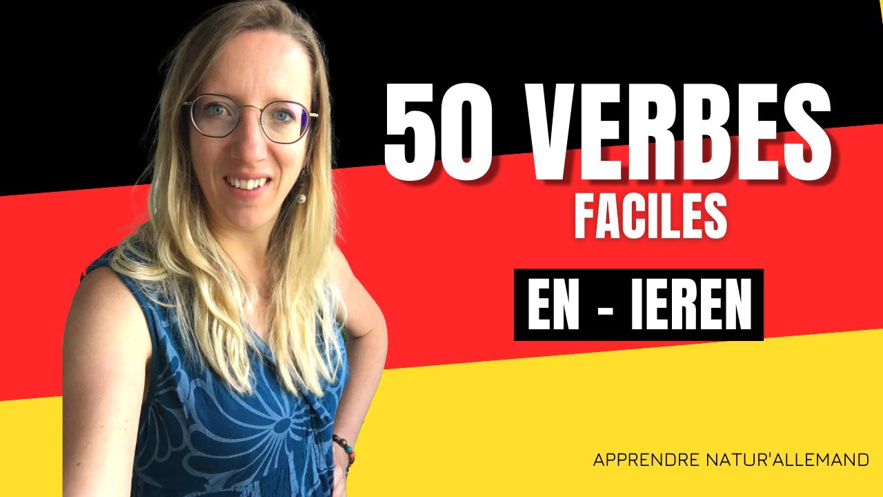 🇩🇪 50 verbes allemands qui ressemblent au français et qui sont faciles à connaître