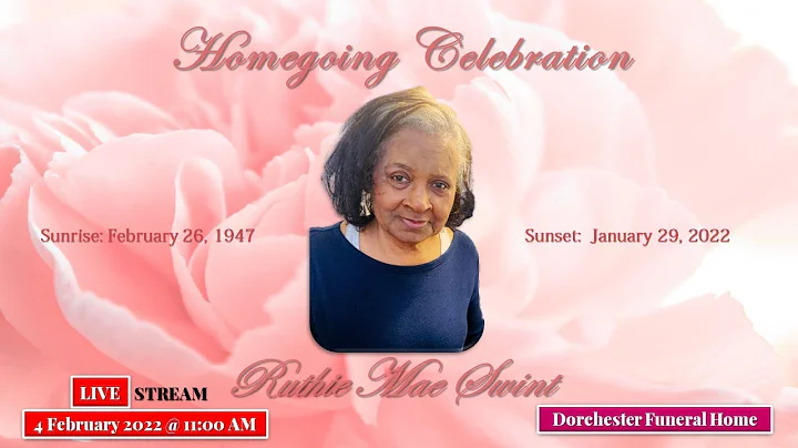 Homegoing Celebration for Ruthie Mae (Walls) Swint