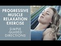 Progressive muscle relaxation  simple guided calming exercise for beginners  handson meditation