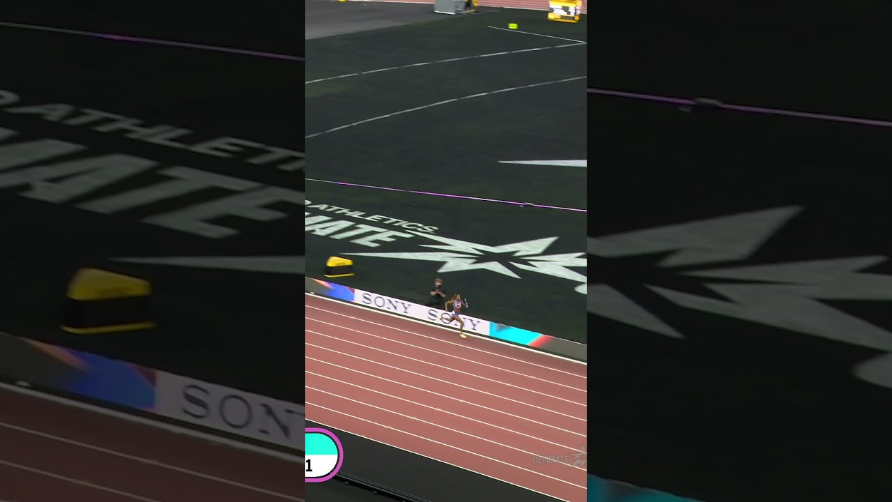 USA sweeps the Ultimate relays in the mixed 4x400m 🔥 #WorldAthleticsUltimate