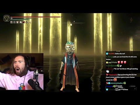 Asmongold SHOCKED by Dunkey's broken build in Elden Ring