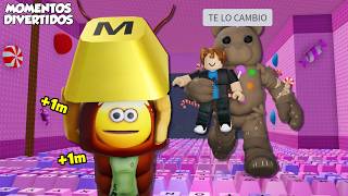 ESCAPANDO DEL OBBY DEL TECLADO ASMR (PARTE 2) (momentos divertidos) (roblox)