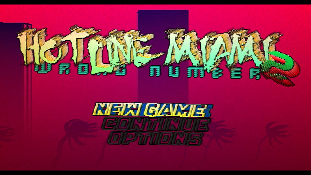 Hotline Miami 2: Wrong Number - Title Screen Menu Music Playstation 4 - YouTube