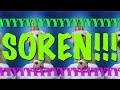 Happy birt.ay soren  epic happy birt.ay song