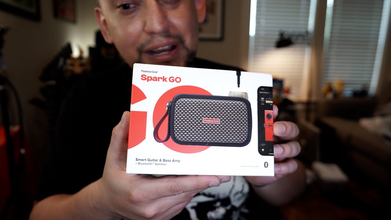 Positive Grid Spark GO Portable Guitar Amp & Bluetooth Speaker - Andertons  Music Co.