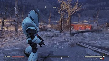 Fallout 76: Random encounter Wavy Willards Protectron