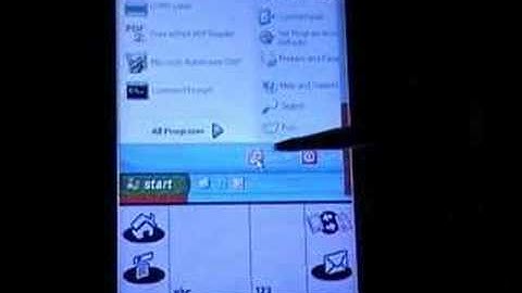 Palm VNC to Windows XP