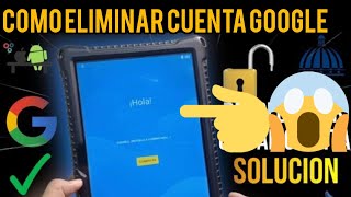 Cómo quitar Cuenta Google de TABLET Nuevo Metodo. (Para Muchas tablets)