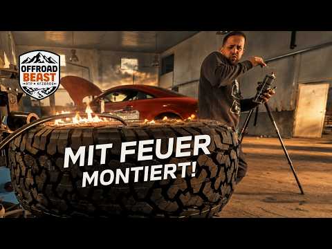 We had to set the off-road tires on fire... | Off-road TT #4