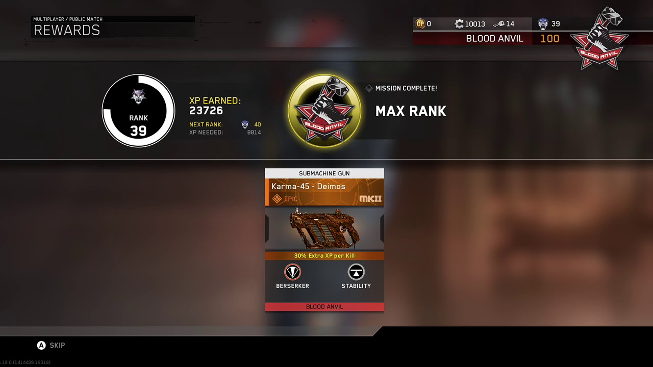 Karma 45-Deimos MKII Unlocking