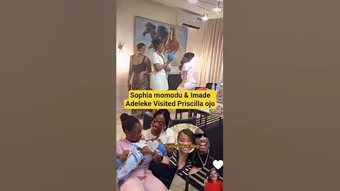 Davido's first daughter Imade Adeleke linked up Priscilla Ojo and her Son Rakeem #priscillaojo