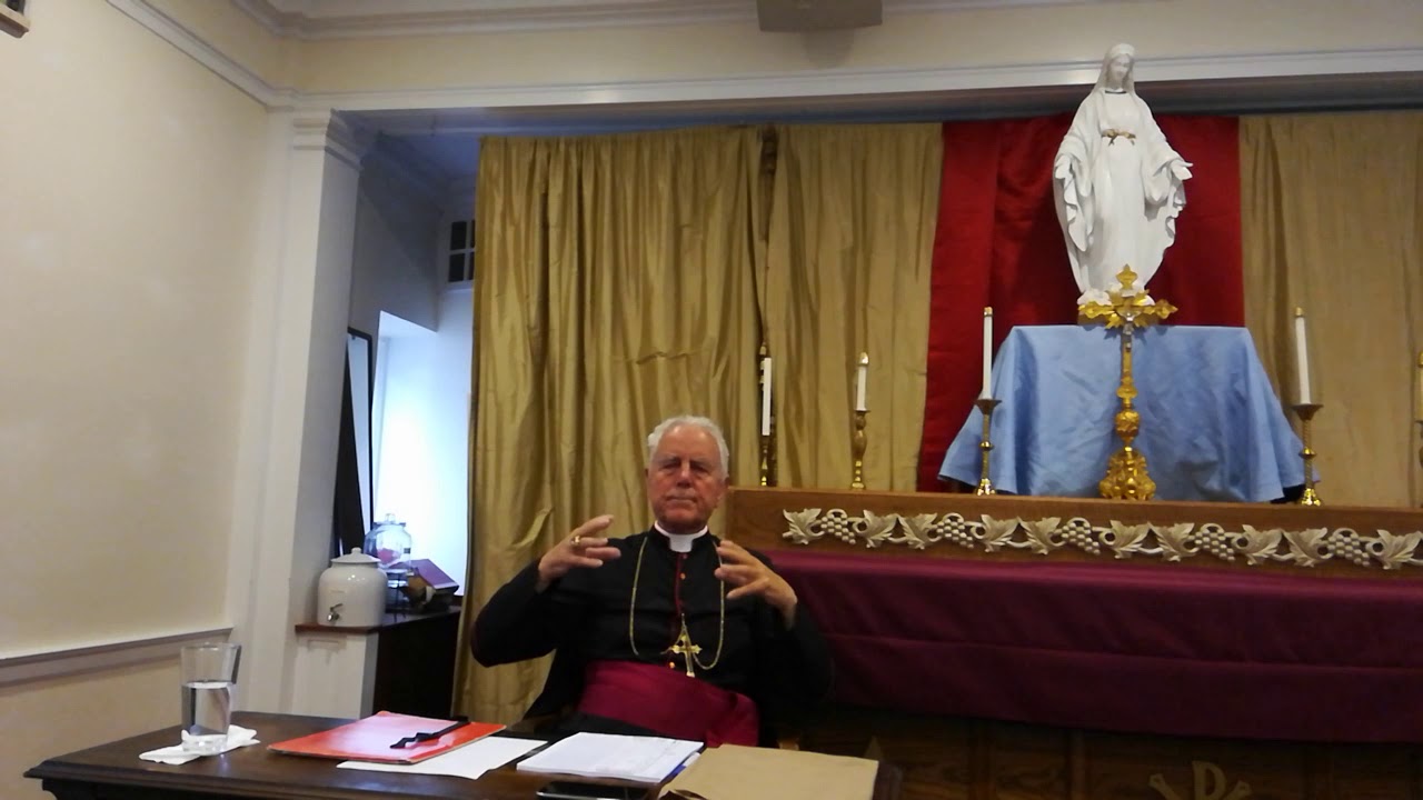 Bishop Williamson NY conference 2 on Vatican II, Prometheus book