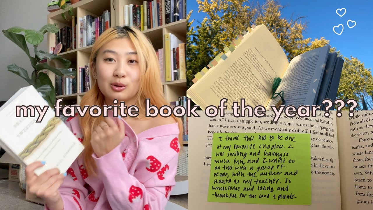 This book changed my life 🥺 Braiding Sweetgrass by Robin Wall Kimmerer 🌾 sharing my notes & analysis