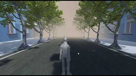 Sand storm scene - Unity