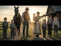 “He Came to Collect a Debt… But Found a Widow with Five Children | Heart-Touching Western Love Story