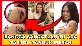 Baby Shima Bangga Tunjuk Taatoo Bertanduk Di Badan