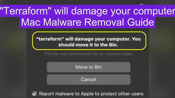 “Terraform” will damage your computer Mac Malware Removal Guide