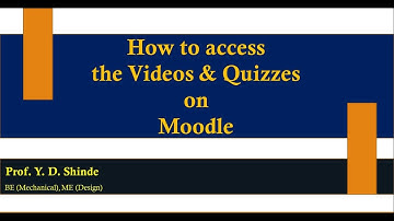 Moodle _ How access the Video and Quizzes on Moodle