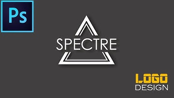 How to design a triangle logo in Photoshop.