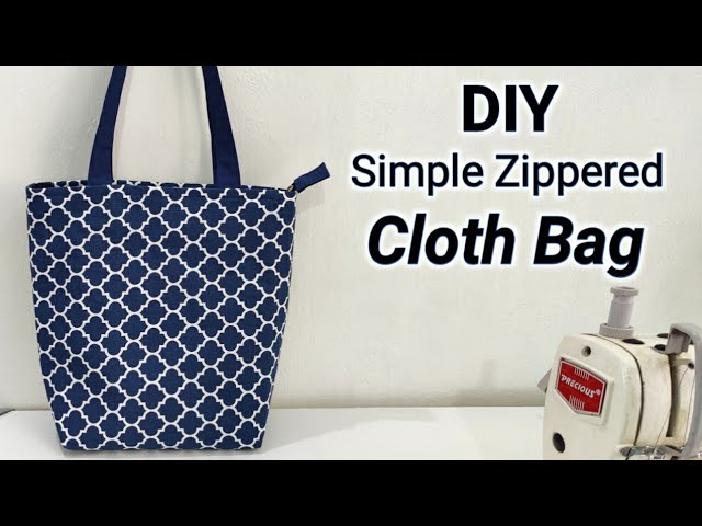 The Perfect Zippered Tote Bag Pattern: Step-by-Step Instructions ·  VickyMyersCreations