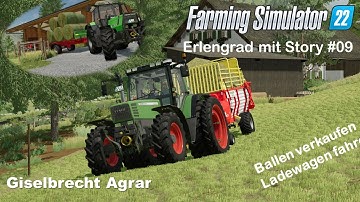 [LS22] Erlengrat mit Story #09 | Ballen verkaufen und Heu einfahren!