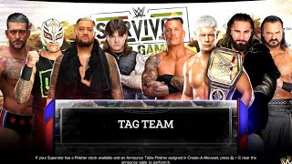 Team SOLO vs. Team CODY | 4v4 Tag Team Elimination Match | WWE 2K24