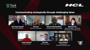 Tee up with Tuck || Session 3 - Communicating strategically through challenging times (Segment 1)