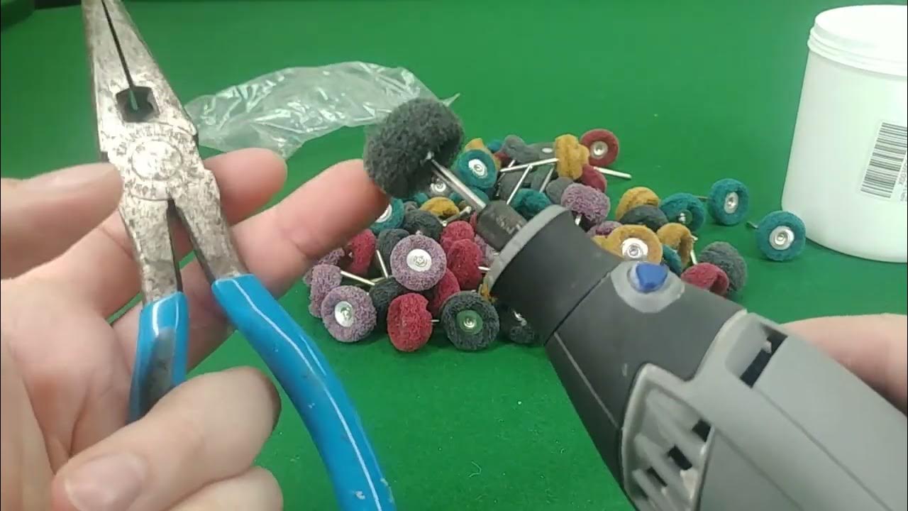 60PCS Abrasive Buffing Polishing Wheel Set Review, Great assortment at