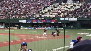 2017.9.18 西武‐ソフトバンク 8回裏 10森の本日二本目のタイムリー3ベースで逆転に成功