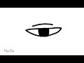 Happy eye animation  flipa clip  wolf girl lillian art animation