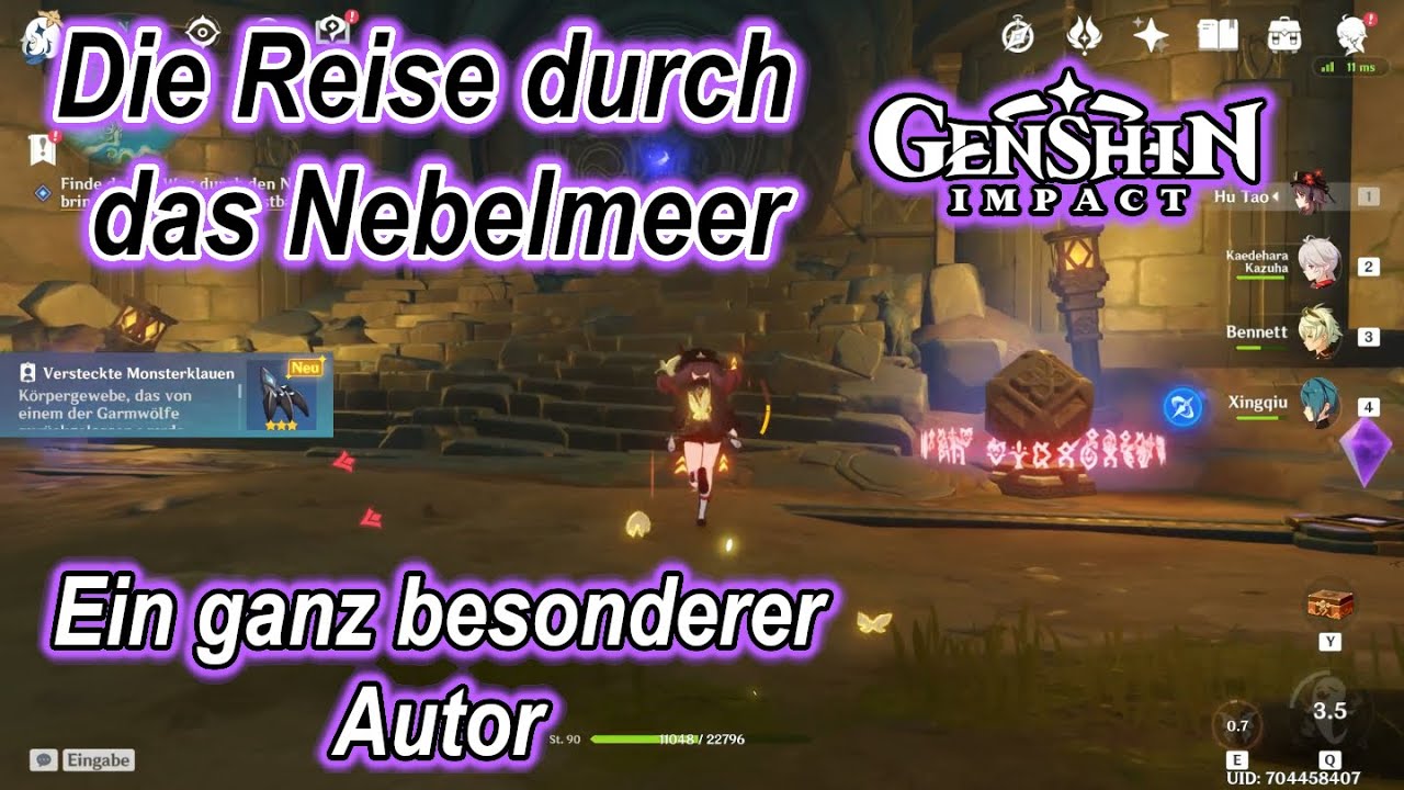 Ein Ganz Besonderer Autor Genshin Impact 💪Genshin Impact - Weltauftrag: Die Reise durch das Nebelmeer - Ein ganz