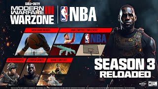 NEW MW3 x NBA Crossover Update! (Operators, Event, & More!) - Modern Warfare 3 Season 3 Reloaded