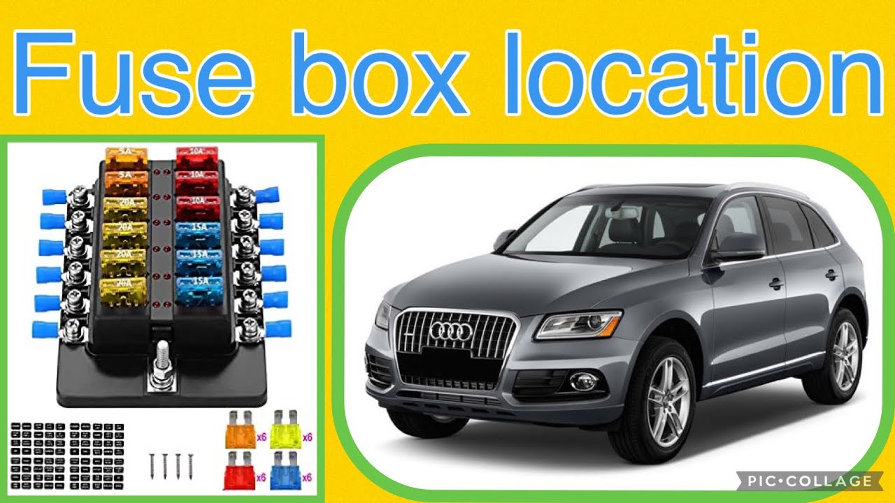 2016 audi q5 cigarette lighter fuse location The fuse box location on a 2016 Audi Q5