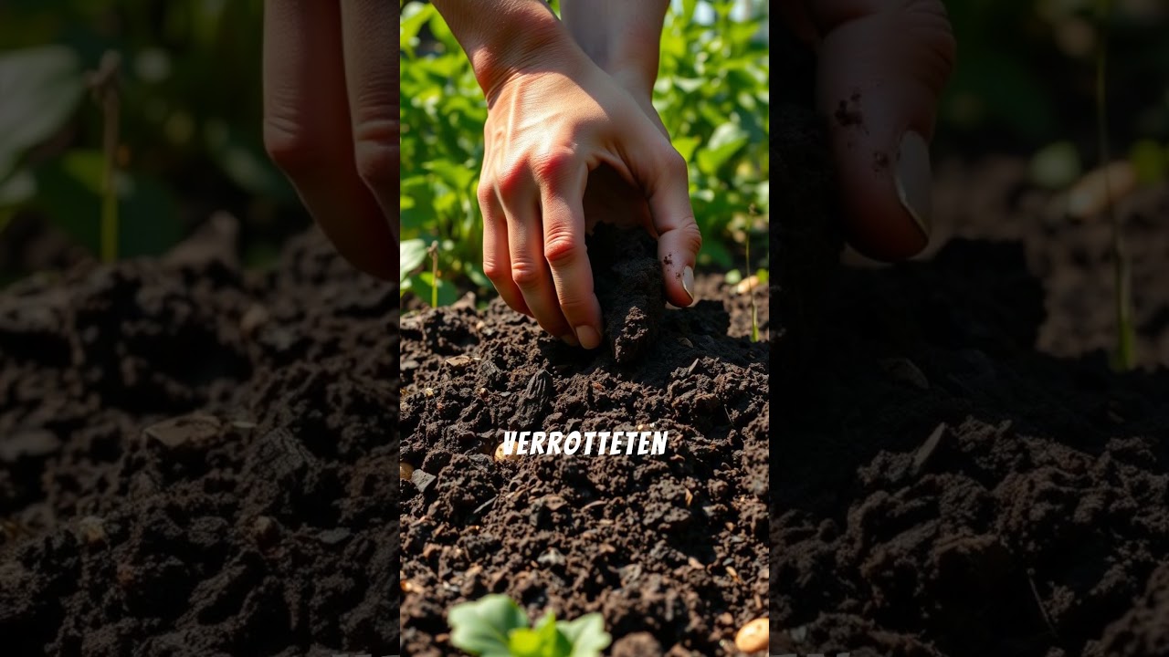 Gurken und Tomaten etwas mit Pferdemist dngen. - YouTube