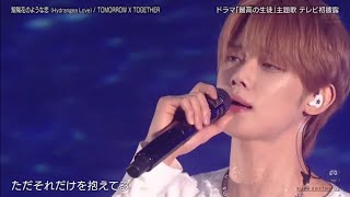 TOMORROW X TOGETHER 『 紫陽花のような恋 (Hydrangea Love) 』on NТV's "Вuzz Rhуthm 02"