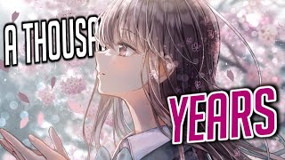 Nightcore  A Thousand Years  Christina Perri kyuri Cover  S