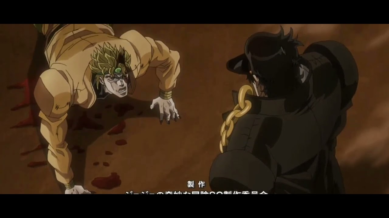 jotaro beats up dio //edit/ - YouTube