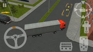 Semi Driver Trailer Parking 3D - Android Gameplay HD screenshot 1